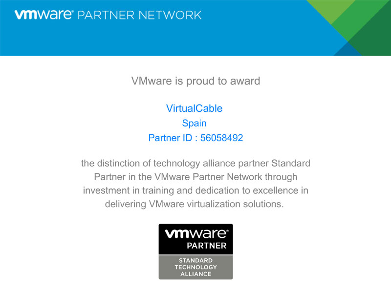 Virtual Cable se une al programa VMware TAP