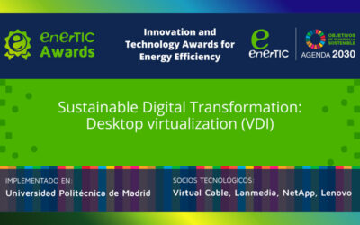 Sustainable digital transformation at UPM, finalist of the enerTIC Awards