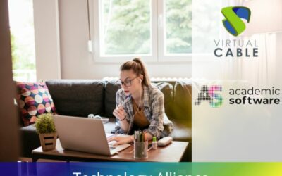 Virtual Cable and Academic Software join forces to offer secure and sustainable eLearning solutions