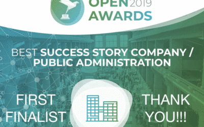 We are first finalists in Open Awards 2019!