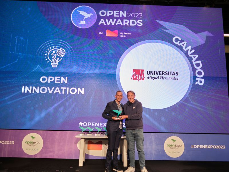 Virtual Cable, Open Innovation Award for its VDI project at Miguel Hernández University of Elche