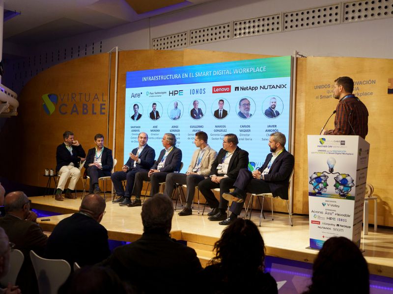 Mesa redonda sobre infraestructura en el Virtual Cable Partner Day Iberia 2026